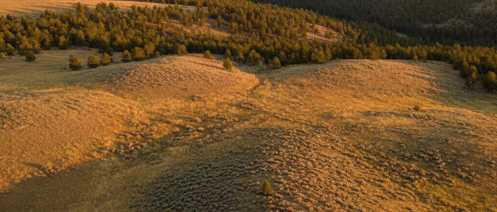 Raw land landscape in Colorado