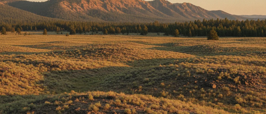 Raw land landscape in Idaho