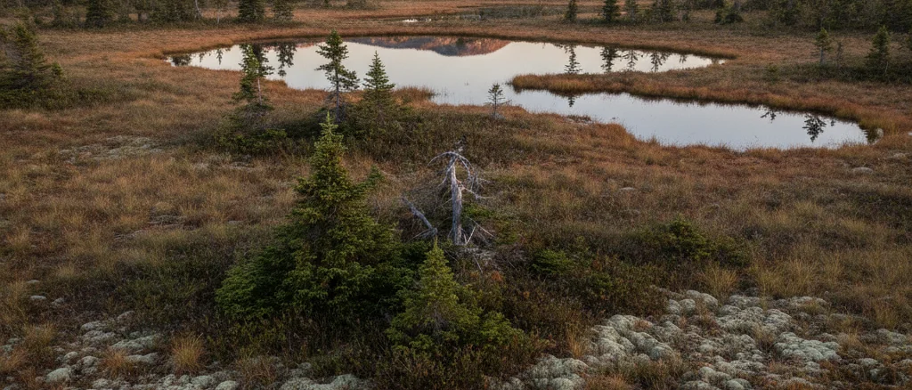 Raw land landscape in Maine