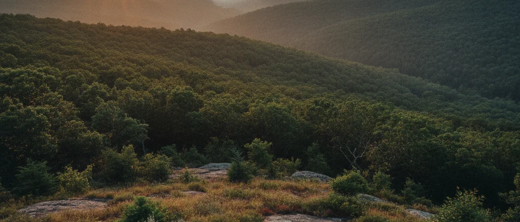 Raw land landscape in Pennsylvania